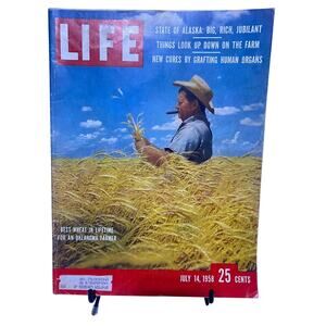 Life Magazine July 14 1958 Alaska Becomes a State Joy in the Land of Promise